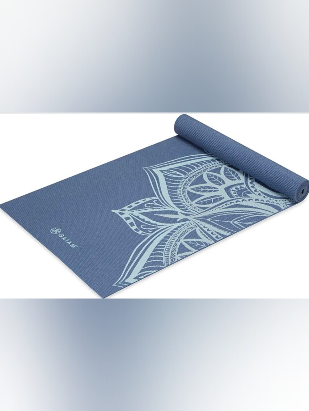 Gaiam Premium Printed 5mm Yoga Mat
